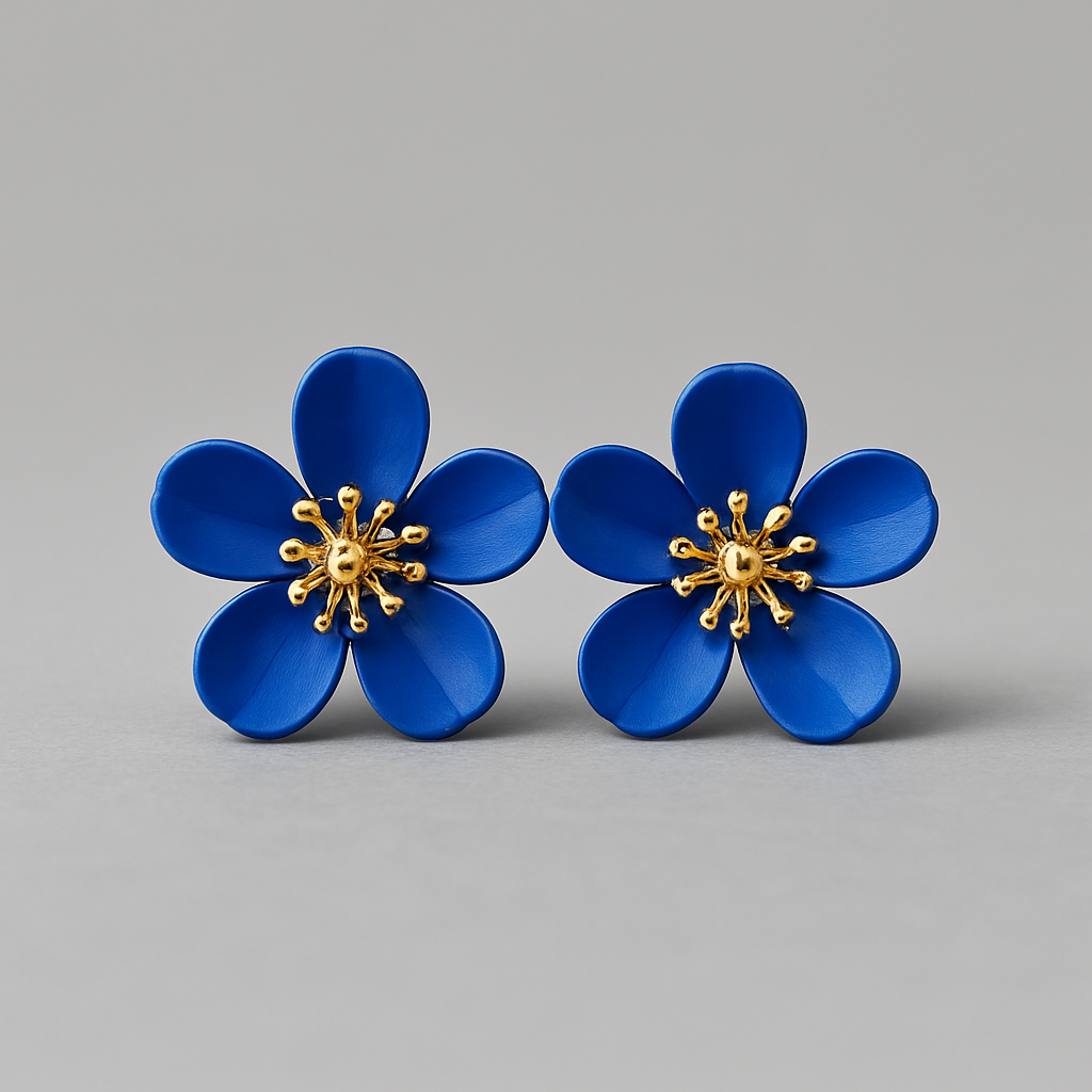 Floral everyday earrings