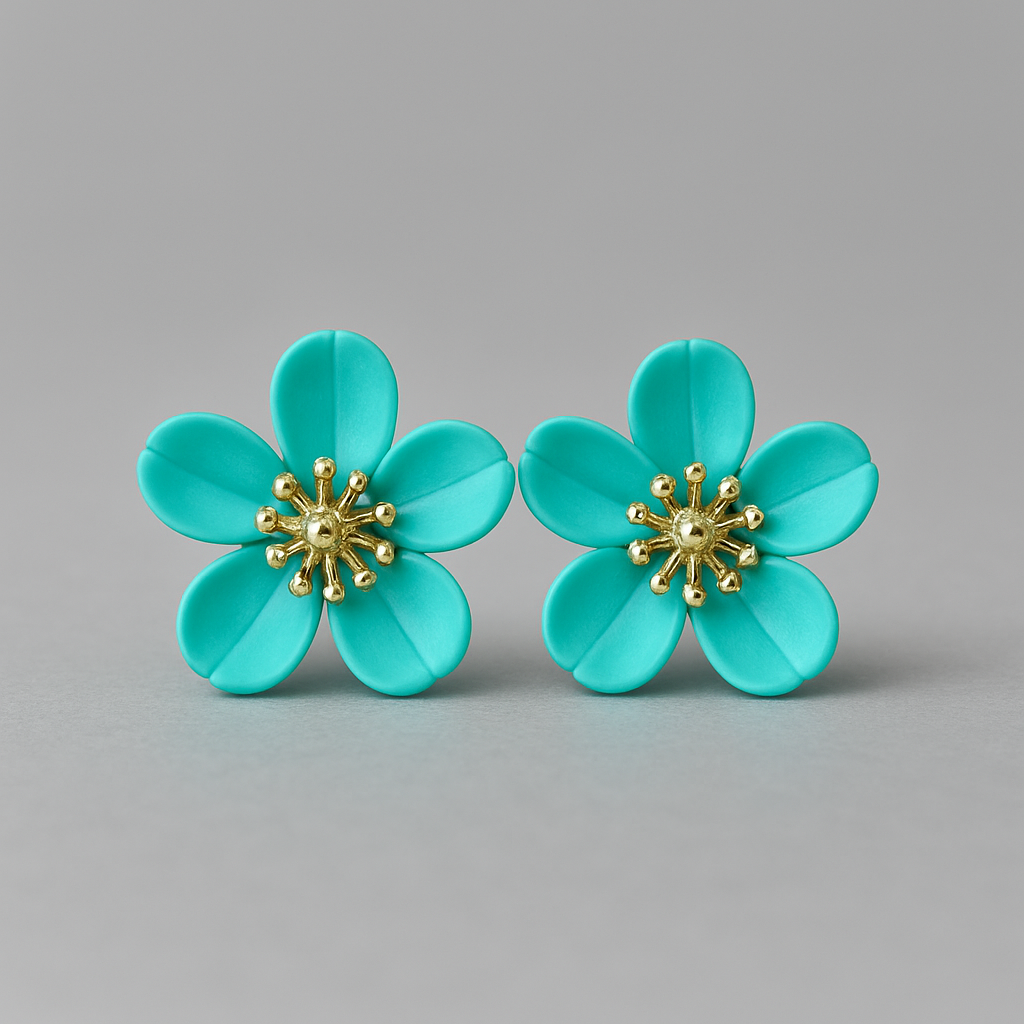 Floral everyday earrings