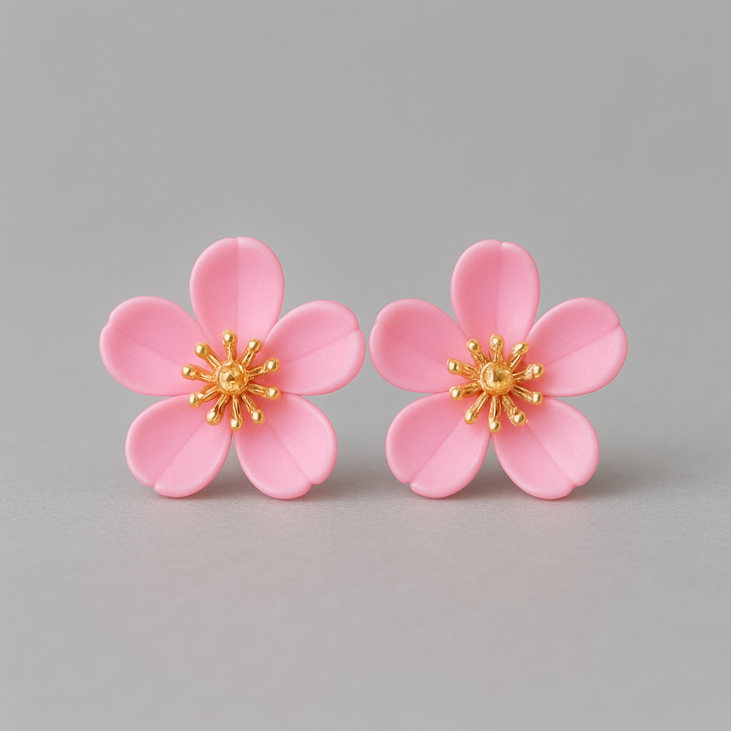Floral everyday earrings