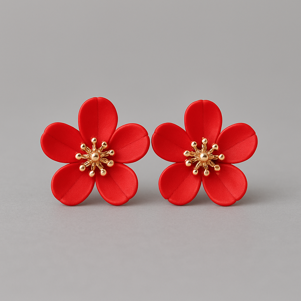Floral everyday earrings