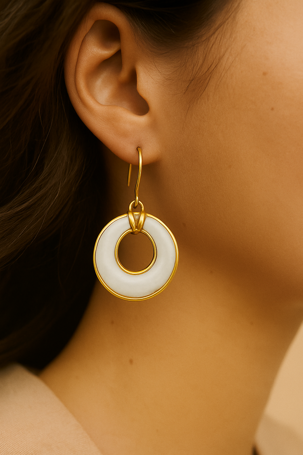 Bold Colourful Hoops