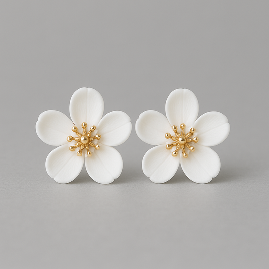Floral everyday earrings
