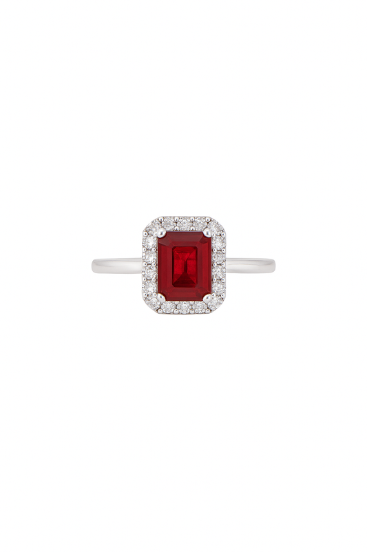 Ruby red and classy