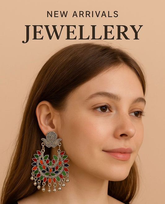 Boho Blossom Statement Earrings
